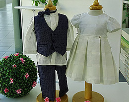 Abiti per battesimo e cerimonia per bambini
